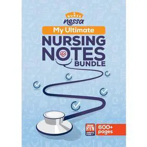 Comprehensive, Handwritten Nursing Notes - 600+ Pages - Designed to help you ACE the NCLEX Comprehensive, Handwritten Nursing Notes - 600+ Pages - Designed to help you ACE the NCLEX