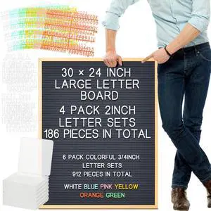 1 Pcs Large Felt Letter Board Sign 24 x 30 Inch, Changeable Letter Board with Boxes, Large Felt Menu for Restaurant Announcements, Restaurant Menus (Gray,Retro) 1 Pcs Large Felt Letter Board Sign 24 x 30 Inch, Changeable Letter Board with Boxes, Large Felt Menu for Restaurant Announcements, Restaurant Menus (Gray,Retro)