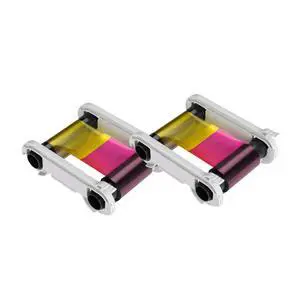 2 x Evolis Zenius R5F002AAA Color Ribbon YMCKO - 200 Prints with Software Demo 2 x Evolis Zenius R5F002AAA Color Ribbon YMCKO - 200 Prints with Software Demo