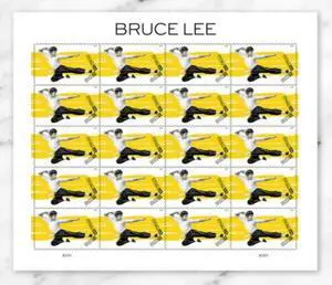 Bruce Lee 2026 (5 Sheets of 20) Legendary Chinese American Martial Artist, Actor, and Filmmaker First-Class Mail Forever Postage Stamps Bruce Lee 2026 (5 Sheets of 20) Legendary Chinese American Martial Artist, Actor, and Filmmaker First-Class Mail Forever Postage Stamps
