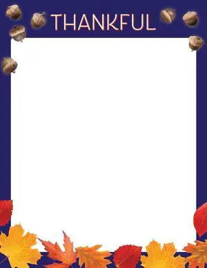 Thankful Holiday Stationery Letterhead, 8.5" x 11", 50 count (2021119) (Pack of 12) Thankful Holiday Stationery Letterhead, 8.5" x 11", 50 count (2021119) (Pack of 12)
