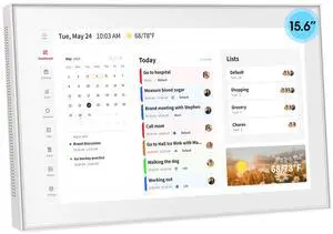 15.6" Wall Planner Digital Calendar & Chore Chart, Smart Full HD Touchscreen Interactive Display for Family Schedules, Meal Planner, To Do List, Great for Organizing Your 2026 Calendar 15.6" Wall Planner Digital Calendar & Chore Chart, Smart Full HD Touchscreen Interactive Display for Family Schedules, Meal Planner, To Do List, Great for Organizing Your 2026 Calendar