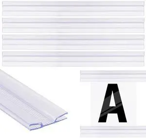 15 Pcs Letter Tracks for Plastic Sign, 40 Inch Clear Plastic Marquee Letter Board Path with Adhesive Backing, Sign Tracks with Changeable Letters, Fit Promotional Poster Board 15 Pcs Letter Tracks for Plastic Sign, 40 Inch Clear Plastic Marquee Letter Board Path with Adhesive Backing, Sign Tracks with Changeable Letters, Fit Promotional Poster Board