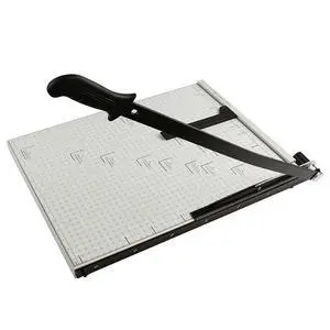 B3 21" Heavy Duty Paper Trimmer, Safety Lock, Metal Base, 10-Sheet | Guillotine-style precision cut, Effortless Operation, safety lock guard, solid metal base, clean 10-sheet capacity B3 21" Heavy Duty Paper Trimmer, Safety Lock, Metal Base, 10-Sheet | Guillotine-style precision cut, Effortless Operation, safety lock guard, solid metal base, clean 10-sheet capacity