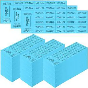 2400 Sheets Raffle Ticket Sheets Blue Chinese Auction Tickets with 25 Bid Numbers Per for Fundraising Basket Silent Auction Activity Fundraiser Prizes Church Events 2400 Sheets Raffle Ticket Sheets Blue Chinese Auction Tickets with 25 Bid Numbers Per for Fundraising Basket Silent Auction Activity Fundraiser Prizes Church Events