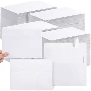 1200 Pcs,A6 Envelopes 4x6 White A6 Envelopes for Invitation 1200 Pcs,A6 Envelopes 4x6 White A6 Envelopes for Invitation