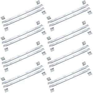8 Pcs File Cabinet Rails Adjustable Files Drawer Rails Metal File Cabinet Dividers 26'' to 40.5'' Adjustable Filing Cabinets Rail for Folders Storage (Silver) 8 Pcs File Cabinet Rails Adjustable Files Drawer Rails Metal File Cabinet Dividers 26'' to 40.5'' Adjustable Filing Cabinets Rail for Folders Storage (Silver)