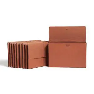 Redrope Expanding File Wallet, Expanding File Organizer, Accordion Folder for Documents, Flap/Cord Closure, 5-1/4" Expansion, Tear-Resistant, Legal Size, 10 per Box (71111) Redrope Expanding File Wallet, Expanding File Organizer, Accordion Folder for Documents, Flap/Cord Closure, 5-1/4" Expansion, Tear-Resistant, Legal Size, 10 per Box (71111)