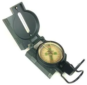 Land Nav Kit with Lensatic Compass, Protractor, Pace Counter & Map Markers Land Nav Kit with Lensatic Compass, Protractor, Pace Counter & Map Markers