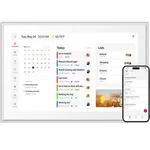 10.1" Wall Planner Digital Calendar & Chore Chart, Smart Full HD Touchscreen Interactive Display for Family Schedules, To Do List, Meal Planner, Great for Organizing Your 2026 Calendar 10.1" Wall Planner Digital Calendar & Chore Chart, Smart Full HD Touchscreen Interactive Display for Family Schedules, To Do List, Meal Planner, Great for Organizing Your 2026 Calendar