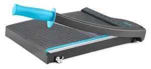 Guillotine Paper Cutter Heavy Duty, 12 Inch Paper Cutting Board with Guard Rail, Blade Lock, Cuts Up to 10 Sheets, Professional Manual Paper Cutter Trimmer for Scrapbooking, Crafts & Photo Guillotine Paper Cutter Heavy Duty, 12 Inch Paper Cutting Board with Guard Rail, Blade Lock, Cuts Up to 10 Sheets, Professional Manual Paper Cutter Trimmer for Scrapbooking, Crafts & Photo