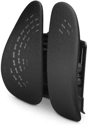 SmartFit Conform Back Rest Adjustable Lumbar Support with Flexible Side Panels, Ergonomic Mesh Design for Improved Posture & Comfort, Universal Office Chair Fit Black (K60412WW) SmartFit Conform Back Rest Adjustable Lumbar Support with Flexible Side Panels, Ergonomic Mesh Design for Improved Posture & Comfort, Universal Office Chair Fit Black (K60412WW)