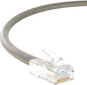 InstallerParts (50 Pack Ethernet Cable CAT6 Cable UTP Non-Booted 1.5 FT - Gray - Professional Series - 10Gigabit/Sec Network/High Speed Internet Cable, 550MHZ InstallerParts (50 Pack Ethernet Cable CAT6 Cable UTP Non-Booted 1.5 FT - Gray - Professional Series - 10Gigabit/Sec Network/High Speed Internet Cable, 550MHZ