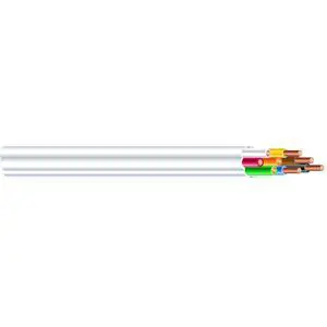 Coleman Cable 553080407 Thermostat Wire; CL2 Solid Bare Copper; 18/8; 250-Foot; Brown Coleman Cable 553080407 Thermostat Wire; CL2 Solid Bare Copper; 18/8; 250-Foot; Brown