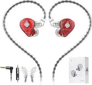 Hidizs MS1 Galaxy IEM Gaming Earphones - Dual Magnetic Engine for Immersive Gaming Sound Wired Earbuds/Inline Mic/Detachable 2-Pin Cable, 3.5mm Plug Hidizs MS1 Galaxy IEM Gaming Earphones - Dual Magnetic Engine for Immersive Gaming Sound Wired Earbuds/Inline Mic/Detachable 2-Pin Cable, 3.5mm Plug