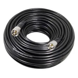 STEREN RG8X Coaxial Cable 100 ft, CB Coax Cable with PL259 UHF Connectors, Male to Male Low Loss 50 Ohm for HAM Radio, LMR400, Antenna Analyzer STEREN RG8X Coaxial Cable 100 ft, CB Coax Cable with PL259 UHF Connectors, Male to Male Low Loss 50 Ohm for HAM Radio, LMR400, Antenna Analyzer