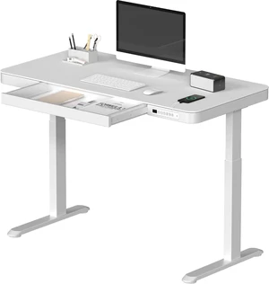 SANODESK Electric Height Adjustable One-Piece Standing Desk with Drawer SANODESK Electric Height Adjustable One-Piece Standing Desk with Drawer