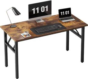 Need 47 inches Computer Desk Office Desk Folding Table with BIFMA Certification Computer Table Workstation, Rustic Brown AC5FB-120 Need 47 inches Computer Desk Office Desk Folding Table with BIFMA Certification Computer Table Workstation, Rustic Brown AC5FB-120
