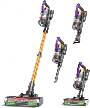 KIPMAX Cordless Vacuum Cleaner, 50KPa 550W Stick Vacuum KIPMAX Cordless Vacuum Cleaner, 50KPa 550W Stick Vacuum