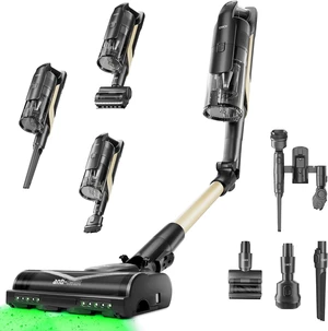 CANDY Cordless Stick Vacuum Cleaner, 650W/320AW Powerful Suction, Up to 100min, Flexi-Fold Tube, SmartSense Tech, LED Headlights, Pet Hair Pickup, Pet & Crevice Tools, for Hard Floor & Carpet, CVS60 CANDY Cordless Stick Vacuum Cleaner, 650W/320AW Powerful Suction, Up to 100min, Flexi-Fold Tube, SmartSense Tech, LED Headlights, Pet Hair Pickup, Pet & Crevice Tools, for Hard Floor & Carpet, CVS60