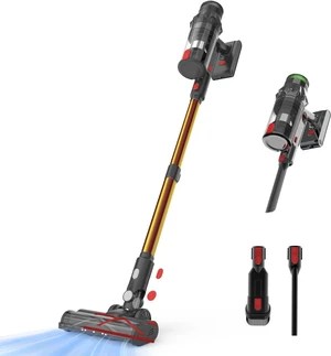 Cordless Vacuum Cleaner, Vacuum Cleaners for Home, 50KPA 500W Stick Handheld Pet Hair Hardwood Floor Vac, High Power Hand Held Rechargeable Battery Portable Household Lightweight Vac, C11 Gold Cordless Vacuum Cleaner, Vacuum Cleaners for Home, 50KPA 500W Stick Handheld Pet Hair Hardwood Floor Vac, High Power Hand Held Rechargeable Battery Portable Household Lightweight Vac, C11 Gold