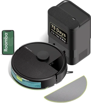 iRobot Roomba 105X Robot Vacuum & Mop Combo, AutoEmpty Dock, SelfEmptying for Up to 75 Days, 70× PowerLifting Suction, Smart LiDAR Mapping, App & Voice Control, Ideal for Homes with Pets & Kids iRobot Roomba 105X Robot Vacuum & Mop Combo, AutoEmpty Dock, SelfEmptying for Up to 75 Days, 70× PowerLifting Suction, Smart LiDAR Mapping, App & Voice Control, Ideal for Homes with Pets & Kids