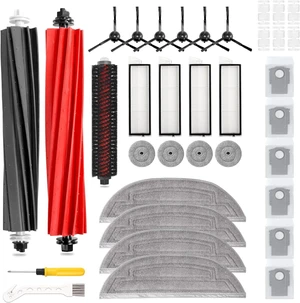 33 Pcs S8 Max/Max V Ultra Replacement Accessories Compatible with Roborock 33 Pcs S8 Max/Max V Ultra Replacement Accessories Compatible with Roborock