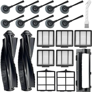 Tivcroxs 20 Pack Replacement Parts for Shark ION AV751 R85 RV850 S86 S87 S88 R71 R72 R75 RV761 RV771 RV871 AV752 AV753 Robot, 2Main Brush&5Filters&10Side Brushes&2Pre-Filter&1Brush Protect Guard Tivcroxs 20 Pack Replacement Parts for Shark ION AV751 R85 RV850 S86 S87 S88 R71 R72 R75 RV761 RV771 RV871 AV752 AV753 Robot, 2Main Brush&5Filters&10Side Brushes&2Pre-Filter&1Brush Protect Guard