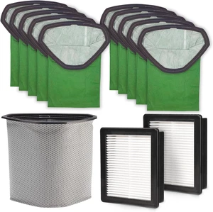 6QT Kit Compatible for ProTeam Vacuum Parts Includes 10 Units Vacuum Bags, 1 Cloth Vacuum Bag, 2 Filters Compatible with Pro Team Vacuum Parts & Accessories 6QT Kit Compatible for ProTeam Vacuum Parts Includes 10 Units Vacuum Bags, 1 Cloth Vacuum Bag, 2 Filters Compatible with Pro Team Vacuum Parts & Accessories