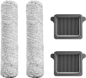 Tineco Replacement 2 HEPA Assembly & 2 Brush Roller Set, Only for iFLOOR 3 Series, FLOOR ONE S3 Series Cordless Wet Dry Vacuum Cleaner (Not Compatible with Any Other Model) Tineco Replacement 2 HEPA Assembly & 2 Brush Roller Set, Only for iFLOOR 3 Series, FLOOR ONE S3 Series Cordless Wet Dry Vacuum Cleaner (Not Compatible with Any Other Model)