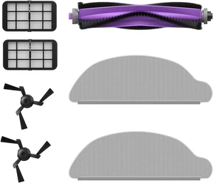 3i G10+ Replacement Accessories Kit - Includes 1 Main Brush, 2 Side Brushes, 2 Mop Pads, and 2 Washable Filters for Robot Vacuum Cleaner 3i G10+ Replacement Accessories Kit - Includes 1 Main Brush, 2 Side Brushes, 2 Mop Pads, and 2 Washable Filters for Robot Vacuum Cleaner