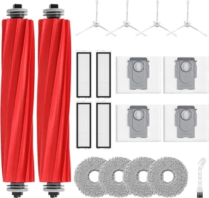 19 Pack Replacement Parts for Qrevo S/Qrevo Pro/Qrevo MaxV Robot Vacuum 19 Pack Replacement Parts for Qrevo S/Qrevo Pro/Qrevo MaxV Robot Vacuum