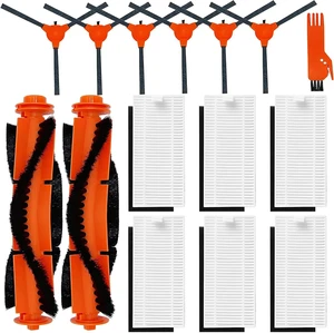 Replacement Parts Kit for Kyvol Cybovac E20, E30, E31 Robot Vacuum Accessories, 2 Main Brush, 6 Side Brush, 6 Hepa Filter, 1 Cleaning Tools (15PCS) Replacement Parts Kit for Kyvol Cybovac E20, E30, E31 Robot Vacuum Accessories, 2 Main Brush, 6 Side Brush, 6 Hepa Filter, 1 Cleaning Tools (15PCS)