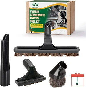 EZ SPARES Rainbow Vacuum Attachment Kit, Horsehair Brush + Tools, 4 Pack EZ SPARES Rainbow Vacuum Attachment Kit, Horsehair Brush + Tools, 4 Pack