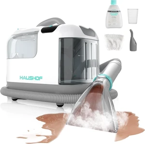 HAUSHOF Steam Carpet and Upholstery Cleaner Machine, with 3 Modes & 3 Tools HAUSHOF Steam Carpet and Upholstery Cleaner Machine, with 3 Modes & 3 Tools
