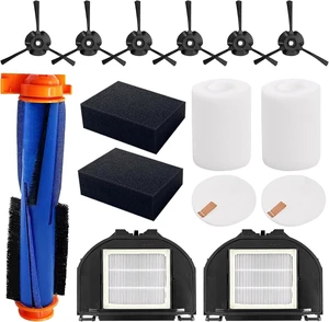 RV2310AE Replacement Parts for Shark AV2310AE/RV2320S/RV2300S/UR2350AE/UR2360S Matrix Robot Vacuum Cleaner,1 Main Brush Roller, 6 Side Brushes, 2 HEPA Filters, 2 Foam Filters(Not for RV2300/RV2310) RV2310AE Replacement Parts for Shark AV2310AE/RV2320S/RV2300S/UR2350AE/UR2360S Matrix Robot Vacuum Cleaner,1 Main Brush Roller, 6 Side Brushes, 2 HEPA Filters, 2 Foam Filters(Not for RV2300/RV2310)