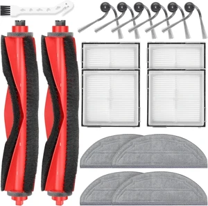 17 Pack Replacement Kit for Roborock Q10 S5/Q10 S5+/Q10 X5/Q10 X5+ Vacuum 17 Pack Replacement Kit for Roborock Q10 S5/Q10 S5+/Q10 X5/Q10 X5+ Vacuum