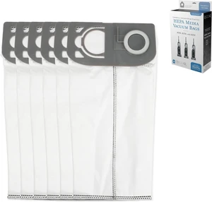 Riccar R25 Series HEPA Vacuum Cleaner Bags, Charcoal-Infused Gray, Six Bags Included, R25HC-6 Riccar R25 Series HEPA Vacuum Cleaner Bags, Charcoal-Infused Gray, Six Bags Included, R25HC-6