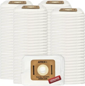 Atrix VACBP6-100P Replacement HEPA Filters for Atrix Backpack Vacuum, 100-Pack , White Atrix VACBP6-100P Replacement HEPA Filters for Atrix Backpack Vacuum, 100-Pack , White