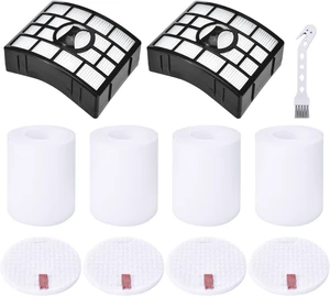 Leadaybetter 2 HEPA + 4 Foam & Felt Filters for Shark Rotator Powered Lift-Away XL Capacity NV755, UV795 Vacuum Cleaner, Compare to Part # XFF750 & XHF650 Replacement Leadaybetter 2 HEPA + 4 Foam & Felt Filters for Shark Rotator Powered Lift-Away XL Capacity NV755, UV795 Vacuum Cleaner, Compare to Part # XFF750 & XHF650 Replacement