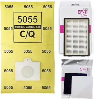 81614 81615 BC4026 BC4027 BC4030 BC4039 Bag & Filter Kit. 12 5055 Bags + 1 EF-11 + 1 CF 1. Works with Kenmore 600 Series Bagged Canister Vacuum w/Pet PowerMate. Part C/Q 50557 50558 50104 52370 81002 81614 81615 BC4026 BC4027 BC4030 BC4039 Bag & Filter Kit. 12 5055 Bags + 1 EF-11 + 1 CF 1. Works with Kenmore 600 Series Bagged Canister Vacuum w/Pet PowerMate. Part C/Q 50557 50558 50104 52370 81002
