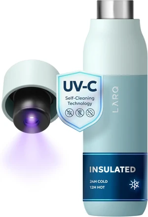 LARQ PureVis Smart Self-Cleaning UV Insulated Stainless Steel Water Bottle LARQ PureVis Smart Self-Cleaning UV Insulated Stainless Steel Water Bottle