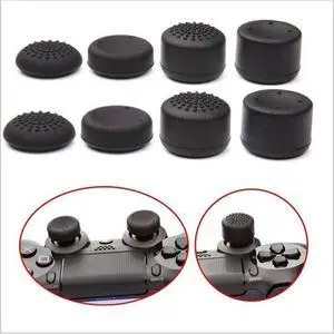 8pcs Black Silicone Thumb Stick Grip Cover Caps For PS4 & Xbox One Controler USA 8pcs Black Silicone Thumb Stick Grip Cover Caps For PS4 & Xbox One Controler USA