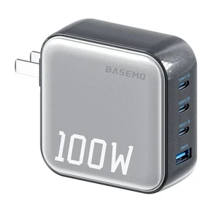 100W GaN USB C Charger 4-Port PD 3.1 Fast Wall Charger Adapter Laptop MacBook 100W GaN USB C Charger 4-Port PD 3.1 Fast Wall Charger Adapter Laptop MacBook