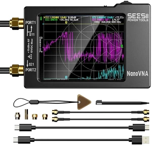Nano VNA Vector Network Analyzer 10KHz-1.5GHz Antenna Analyzer 2.8" Touch Screen Nano VNA Vector Network Analyzer 10KHz-1.5GHz Antenna Analyzer 2.8" Touch Screen