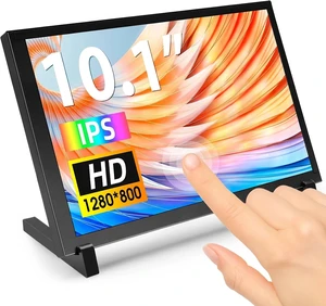 10.1" IPS Raspberry Pi Touchscreen Monitor 1280x800 HDMI USB fr Pi 5/4/3 Windows 10.1" IPS Raspberry Pi Touchscreen Monitor 1280x800 HDMI USB fr Pi 5/4/3 Windows