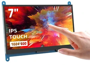 Small 7inch Touchscreen HDMI Monitor Portable Computer PC Second Gaming Screen Small 7inch Touchscreen HDMI Monitor Portable Computer PC Second Gaming Screen