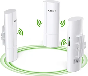 Gigabit WiFi Bridge 5.8G High Speed Long Range Point-to-Multipoint Expansion POE Gigabit WiFi Bridge 5.8G High Speed Long Range Point-to-Multipoint Expansion POE