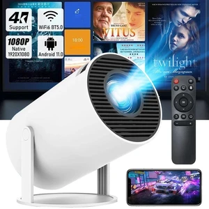 Portable 4K Mini Projector Smart Projectors WIFI 6 and Bluetooth Projector Portable 4K Mini Projector Smart Projectors WIFI 6 and Bluetooth Projector