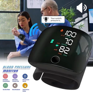 Automatic Digital Wrist Blood Pressure Monitor BP Machine Cuff LED Heart Rate Automatic Digital Wrist Blood Pressure Monitor BP Machine Cuff LED Heart Rate